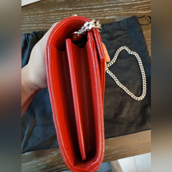 Saint laurent red envelope bag Ysl - Picture 10 of 16